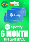 Spotify Gift Card Brazil - 6 Month